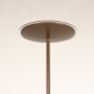 Foto 75511-5: Koffiebruine vloerlamp uplighter met dimbare led verlichting