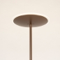 Foto 75511-6: Koffiebruine vloerlamp uplighter met dimbare led verlichting