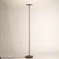 Foto 75511-8: Koffiebruine vloerlamp uplighter met dimbare led verlichting