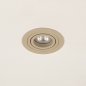 Foto 75516-1: Ronde GU10 inbouwspot in het beige
