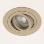 Foto 75516-12: Ronde GU10 inbouwspot in het beige
