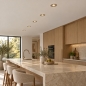 Foto 75516-14: Ronde GU10 inbouwspot in het beige