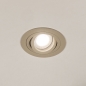 Foto 75516-3: Ronde GU10 inbouwspot in het beige
