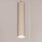 Foto 75531-14: Vijf lichts hanglamp in prachtige beige kleur!