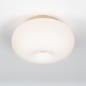 Foto 75545-5: Beige plafondlamp van glas dia 28cm