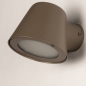 Foto 75551-11: Bruine wandlamp voor binnen en buiten
