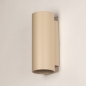 Foto 75553-5: Beige GU10 koker wandlamp up en down light voor binnen, buiten en badkamer