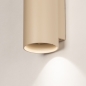 Foto 75553-6: Beige GU10 koker wandlamp up en down light voor binnen, buiten en badkamer