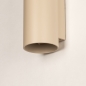 Foto 75553-7: Beige GU10 koker wandlamp up en down light voor binnen, buiten en badkamer