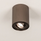 Foto 75559-5: Koffie bruine GU10 plafondspot – subtiele elegance voor je ruimte