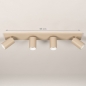 Foto 75569-1: Beige 4-lichts opbouwspot