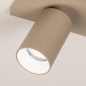 Foto 75569-7: Beige 4-lichts opbouwspot