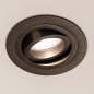 Foto 75570-11: Ronde GU10 inbouwspot in koffiebruin