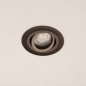 Foto 75570-7: Ronde GU10 inbouwspot in koffiebruin