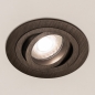 Foto 75570-9: Ronde GU10 inbouwspot in koffiebruin