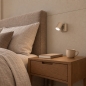 Foto 75574-10: Wandleuchte in Taupe mit Schalter ohne Kabel