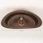 Foto 75617-1: Japandi Plafondlamp met Organische Vorm