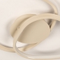 Foto 75624-7: Dimbare, beige plafondlamp in organische vormgeving