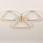 Foto 75630-7: Beige led plafondlamp in mooie vormen
