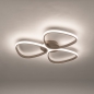 Foto 75631-2: Taupe led plafondlamp in mooie vormen