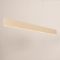 Foto 75633-2: Beige Hanglamp met Up-and-Down Verlichting – Modern, Dimbaar en Stijlvol