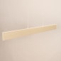 Foto 75633-6: Beige Hanglamp met Up-and-Down Verlichting – Modern, Dimbaar en Stijlvol