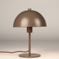 Foto 75676-8: Kleine Tischleuchte in Kaffeebraun Mushroom