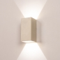 Foto 75690-2: Led wandlamp in beige kleur