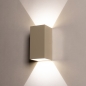 Foto 75690-3 niet_in_feed: Led wandlamp in beige kleur