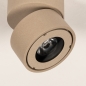 Foto 75714-9: Een prachtig design plafondspot uitgevoerd in een warme taupe kleur en voorzien van 