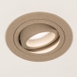 Foto 75716-9: Ronde GU10 inbouwspot in taupe kleur