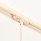 Foto 75717-26: Beige GU10 koker hanglamp voor spanningsrail 