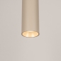 Foto 75717-9: Beige GU10 koker hanglamp voor spanningsrail 
