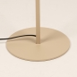 Foto 75719-9: Strakke beige vloerlamp met twee verstelbare spots