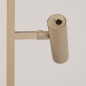 Foto 75728-11: Trendy beige vloerlamp met drie verstelbare spots