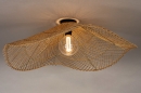 Foto 75733-13: Grote plafondlamp van rotan met een doorsnede van maar liefst 85 cm