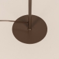 Foto 75747-10: Chocolade bruine vloerlamp met drie spots