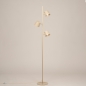 Foto 75748-3: Beige vloerlamp met drie spots