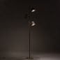 Foto 75748-4: Beige vloerlamp met drie spots