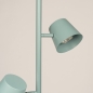 Foto 75749-8: Zeegroene vloerlamp met drie spots