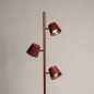 Foto 75750-6: Rode vloerlamp met drie spots