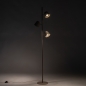 Foto 75751-4: Taupekleurige vloerlamp met drie spots