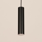 Foto 75815-2: Losse mat zwarte koker hanglamp GU10
