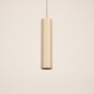 Foto 75816-3: Losse beige koker hanglamp