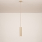 Foto 75816-4: Losse beige koker hanglamp