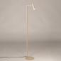 Foto 75824-2: Strakke beige vloerlamp met verstelbare spot