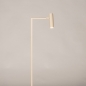 Foto 75824-3: Strakke beige vloerlamp met verstelbare spot