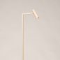 Foto 75824-6: Strakke beige vloerlamp met verstelbare spot