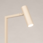 Foto 75824-8: Strakke beige vloerlamp met verstelbare spot