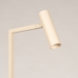 Foto 75824-9: Strakke beige vloerlamp met verstelbare spot